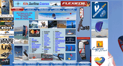 Desktop Screenshot of kitesurfingcyprus.com